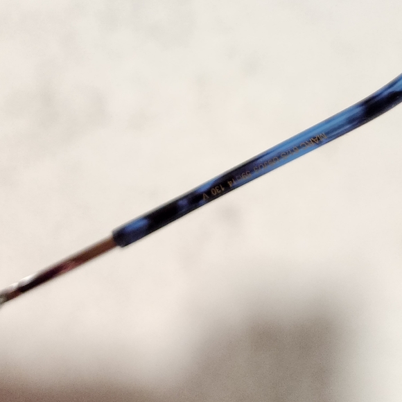 Marc Jacob's Blue Gradient Aviator Sunglasses - Picture 4 of 6